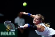 Kvitova has mixed up her her shots well this week.
